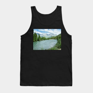 Wheaton River alpine valley Yukon Territory Canada Tank Top